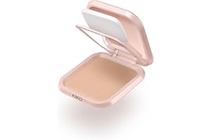 KIKO Milano Skin Lover Refining Face Powder Foundation 04, Fond De Teint Compact En Poudre Hydratant Et Lissant