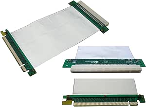KALEA-INFORMATIQUE © - Riser PCI EXPRESS SOUPLE - PCIE 1 port - Nappe Blindée