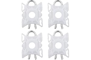 FanPaYY 4x Clips Reparation regulateur Leve-vitres Slider Pinces Compatible avec BMW E32 E34 E36 E90 E92 E93 Z1 Z3 Z4 51321938884 Compatible avec Volvo V70 XC70 XC9