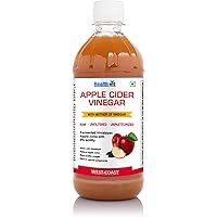 HealthVit Apple Cider Vinegar with Mother Vinegar Unfiltered - 500 ml