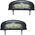 APSMOTIV LED Licence Number Plate Lamp Light 24v for Tractor Trailer Truck Bus truck jeep trailer bus tractor crane loder Jcb Set of 2 pcs