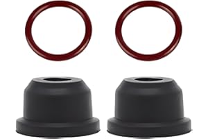 Raheem 1K0798741 Clutch Master Cylinder Gasket Seal Repair Kit (Set of 4) Fit for Volkswagen VW Golf Polo Passat Transporter Caddy Audi A3 A6 Q3 TT Seat Leon Ibiza Toledo Skoda Fabia Octavia Superb