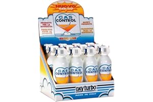 OXYTURBO GAS CONTROL BOX 12 PEZZI GAS CONTROL CERCA PERDITE E FUGHE DI GAS - RILEVATORE DI PERDITE GAS PER QUALSIASI TIPO DI GAS. ANTICORROSIVO