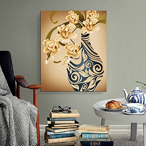 DIY 5D Vase Diamond Painting Cross-Stitch for Entrance Living Room Bedroom - 2