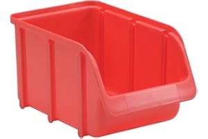 Hünersdorff 673100 Bacs en PP, Rouge, Taille 3
