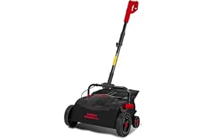 FOREVER GREEN LAWNS LIMITEDARTIFICIAL GRASS MAINTENANCE Artificial Grass Brush & Collect PRO PLUS, Electric Fake Grass/Lawn Sweeper Cleaner Machine, With Revolutionary Swing Arm Motion To Reach Under Trees & Bushes