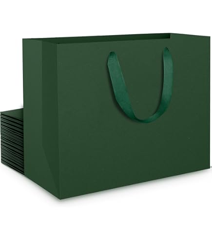 5 Pack Large Square Paper Gift Bags With Handle 30 X 30 X 30cm Gift Tote - View #5