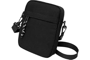 Ogetok Small Crossbody Bags Purses, Nylon Shoulder Bag for Women, Men Messenger Bags Travel Phone Wallet Purse Tiny Handbag with Multi Zipper Pockets