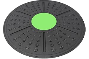 tinysiry Wobble Balance Board, Balance Board Massage Contact Design Antiscivolo Forma Rotonda Fitness Vita Twisting Board per Allenamento Core Trainer Terapia Fisica e Palestra