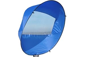 QOTSTEOS Vela de viento para kayak, barco de kayak, vela de viento, tabla de remo, vela, canoa, remo, barcos de remo, ventana transparente para kayak, barco, canoa
