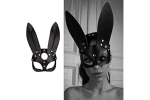 SINSEN Frauen Leder Katze Maske Sexy Halbe Gesicht Augenmaske Cosplay Kostüm Requisiten Halloween Party Maskerade Karneval Zubehör
