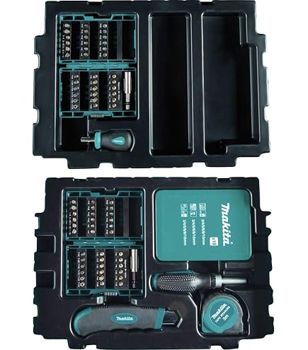 Makita B-53768 Zubehör-Set – 56-teilig, In MAKPAC-Koffer, Für Bohrer & Schrauber
