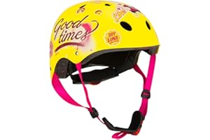 Disney Casque de Skate Soy Luna Sport Fille, Jaune, GR.54-58cm (Herstellergröße:S)