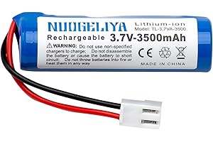 NUOGELIYA 3.7V 3500mAh Li-Ion Akku für Fensterreiniger, für Leifheit Dry&Clean 51000 3,7 V Ersatzakku