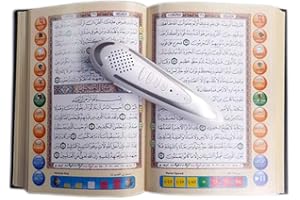 YUPENGDA Quran Reading Pen-amazon-100% Feed Back-Bonus Pack -Best Price.4 Gb Pen- 5 Reciters,5 Translations,Hard Copy of Color Quran,Free Charger,Free Books