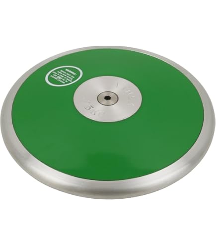 METIS Indoor/Outdoor Athletics Discus [5 Weights Available] | Sports Rubber Discus For Training | Weight Rubber Discs (0.75 Kg, 1 X Discus