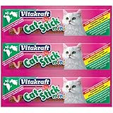 Vitakraft Katzensnack Cat-Stick mini Ente & Kaninchen - 60 x 6g