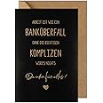 Abschiedskarte Für Kollegen - Lustige Klappkarte A4 Mit Umschlag