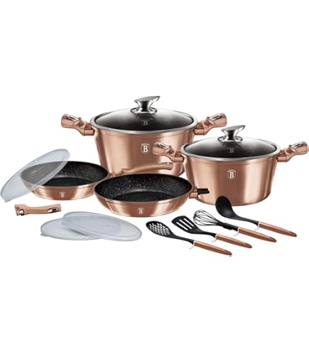 Berlinger Haus BH-9140 Royal Black Collection Szendvicssütő 900W #inox