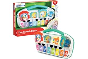 Clementoni-Mon Piano des Animaux, 17334, Multicolore