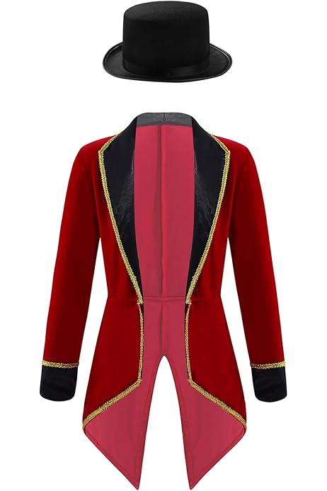 Giacca Frac Con Paillettes Per Bambini - Costume Carnevale Halloween, Blazer Brillantini Elegante - Foto 6