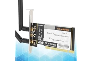 CCYLEZ 300Mbps Wifi Card,Bluetooth 4.0 Wireless Network Card with 2 Antennas AR9223,802.11b/g/n Pcie Network Card for WIN XP/WIN7/WIN8/WIN10