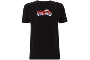 TIME 4 TEE Bobber Bike T Shirt Union Jack British Motorcycle 1940s Retro Style Motorbike Biker Biking