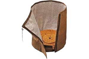 BITEATEY Bio Green Thermo Topfschutz Hochleistung Winter Wiederholbarer UV Schutz Universelle 50 x 45cm