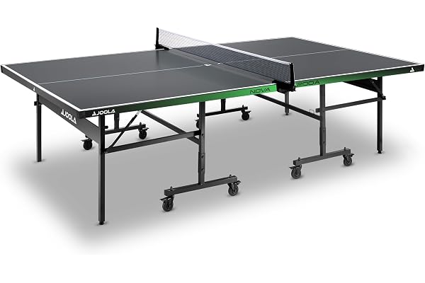 JOOLA Bordtennisbord Nova – bordtennisbord för utomhusbruk väderbeständig vikbar med nät och höjdjustering