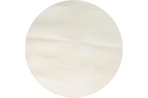 Yibuy Peau fine pour tambour Bongo - Beige - Diamètre 40 cm