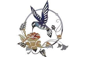 MDYBF Fer Art Oiseau DéCoration Murale Jardin ClôTure Pelouse HôTel Mur Sculpture Ornements Vintage Ornement pour IntéRieur ExtéRieur C