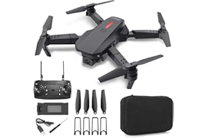 FURMAN Mini Drone with Camera for Kids and Adults, 720P HD FPV Foldable Quadcopter with Gravity Sensor Mode, Headless Mode, 3D Flips, Voice and Gesture Control, Kids Gift Toys for Boys Girls