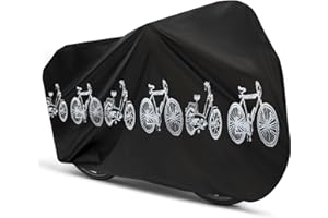 GOTDYBST Housse Velo Exterieur Protection,Bâche Vélo Etanche - Étanche À L'eau Et À La Poussière,Solide Et Durable,Matériau Épais,Housse De Protection Convient Aux Vélos,Véhicules Électriques, Etc.（200x100cm）