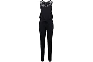Urban Classics Damen Ladies Lace Block Jumpsuit
