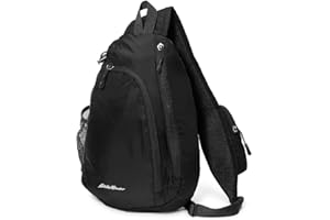 Eddie Bauer Ripstop 8l Shoulder Sling Pack with Padded Air-Mesh Adjustable Crossbody Strap, Bolso de Hombro Unisex Adulto