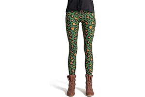 cosey - Leo Line Leggings - Animalprint - in verschiedenen Leopardenmuster Designs (Einheitsgröße)