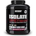 Weider Isolate Whey 100 CFM (908g) Strawberry Ice Cream Flavour. Protein Powder with 25g Proteins and 5g BCAAs per Serving. Low Sugar. Aspartame-Free.