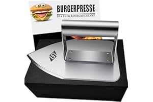 STEVEN-BULL S Smash Burgerpresse, Edelstahl Burger Smasher, Lustige Burgerpresse, Männer Geschenke,Papa Geschenk