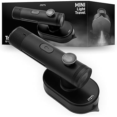Molbory Opvouwbaar mini-stoomstrijkijzer voor op reis, 700 W