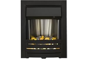 Adam Helios Electric Fire in Black