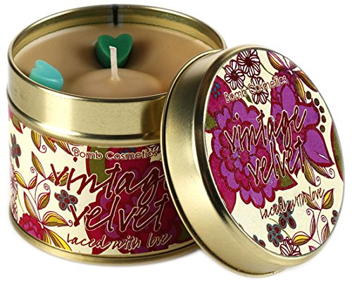 Bomb Cosmetics Vintage Velvet – Vela en lata