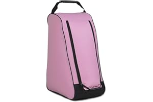 Prospo Wellington Welly Muddy Boot Bag Storage for Hunting Fishing Camping (Pink)