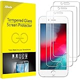 JETech Schutzfolie kompatibel mit iPhone SE 3/2 (Modell 2022/2020), iPhone 8/7/6s/6, Displayschutzfolie, 3 Stück