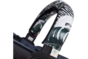 JYOKO KIDS Copri maniglia ringhiera (Zebra, Passeggino Individuale)