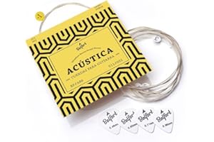 BELFORT® Set di corde per chitarra acustica in fosforo/bronzo