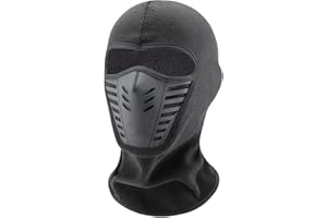 VYIBPDY Pasamontañas Térmico De Invierno De Moto Pasamontañas Multifuncional Caliente para Ciclismo Esquí Cortaviento Transpirable Unisex
