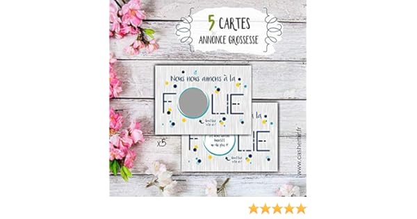 Lot De 5 Cartes Maternite Cartes A Gratter Annonce Grossesse Originale Heureux Evenement Ref 121 Bebe En Route Enceinte Produits Handmade Cartes Et Cartes De Vœux