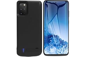 Huije Akku Hülle für Samsung Galaxy S20+ Plus 5G, 6000mAh Tragbare Ladebatterie Zusatzakku Externe Handyhülle Batterie Wiederaufladbare Schutzhülle Battery Pack Power Bank Akku Case [6,7 Zoll]
