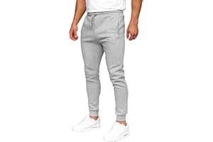 BOLF Herren Jogginghose Sporthose Trainingshose Jogger Sweathose Fitnesshose Jogpants Fußballhose Sweatpants Beinabschluss Pants Baumwolle Slim Fit [6F6]