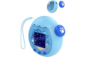 toergy Silikonowe etui ochronne do Tamagotchi Paradise – miękkie, odporne na upadki, odporne na uderzenia, ze sznurkiem, elektroniczne akcesoria dla zwierząt domowych, ochrona do Virtual Pet Game